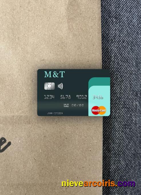 USA M&T Bank mastercard photolook